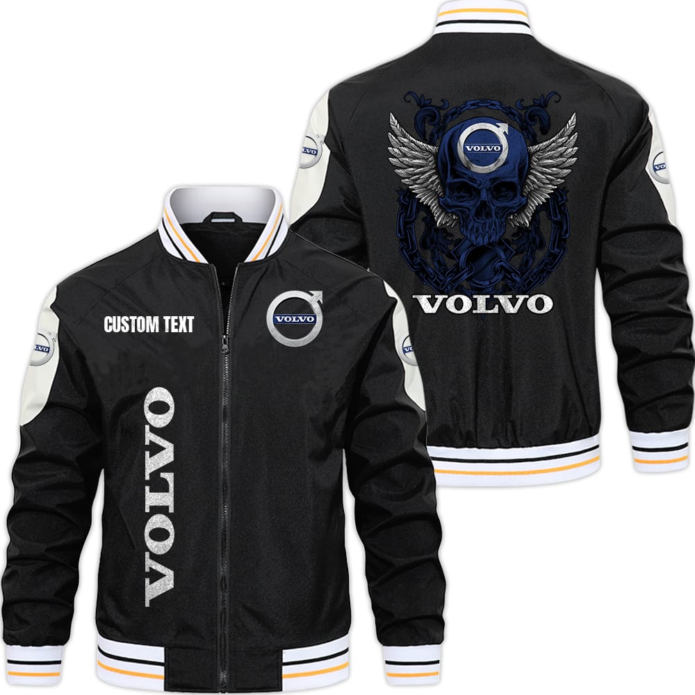 Volvo Varsity Jacket, Zipper Jackets Customize Name, Customize Logo Car ...