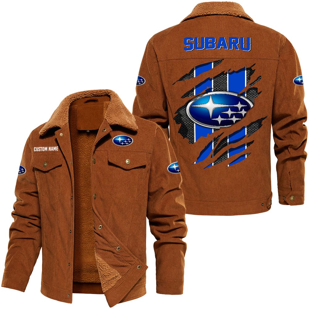 Subaru Softshell Jacket Subaru Men?s Winter Jacket Fleece Lined Jacket, vintage style ...